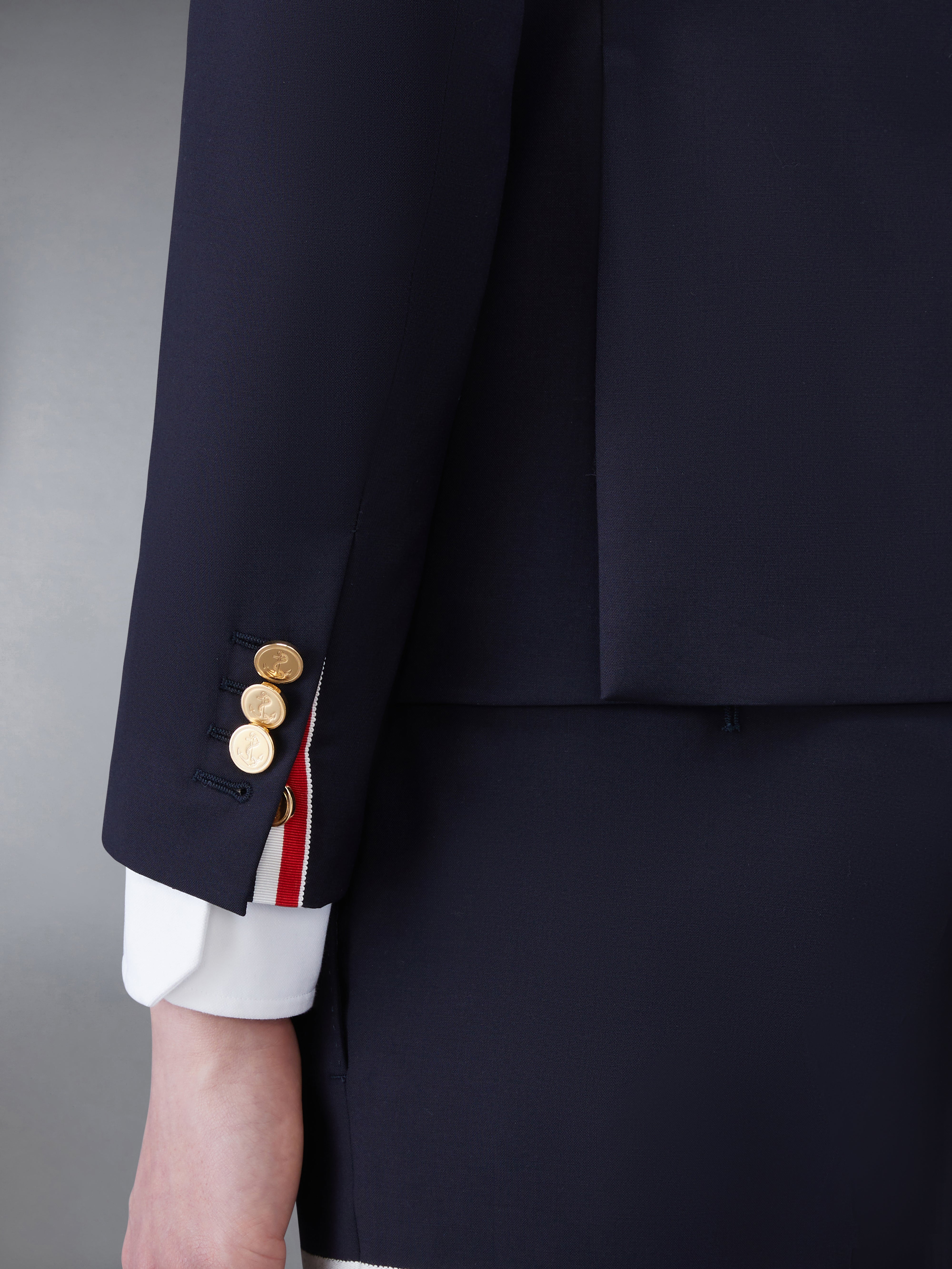 平織り4BARスリムフィットスポーツコート | Thom Browne