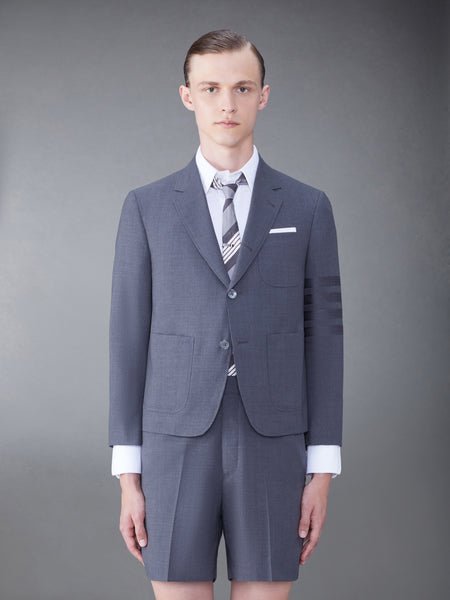 WOOL 4-BAR SACK SPORT COAT