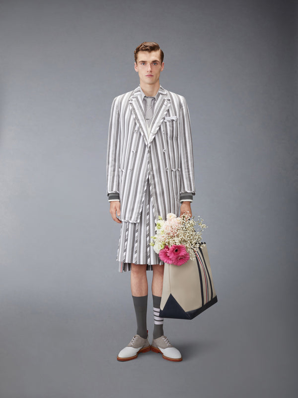 REPP STRIPE SEERSUCKER OVERSIZED SPORTCOAT - image 5