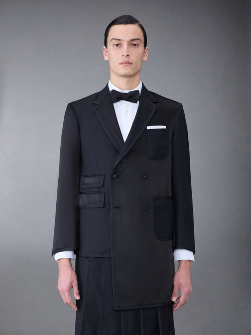 Funmix Duchesse Satin Collage Sport Coat