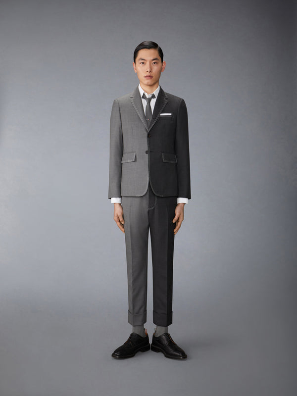 FUNMIX TWILL CONTRAST TOPSTITCHING CLASSIC SPORT COAT