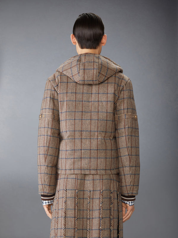 HUNTING TWEED 4-BAR DOWN FILL BOMBER JACKET - image 3