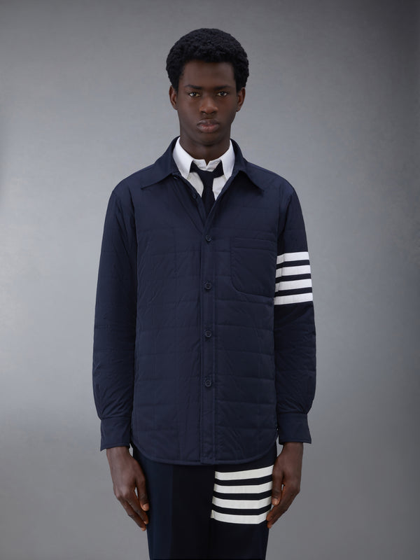POLY TWILL DOWN FILL SHIRT JACKET
