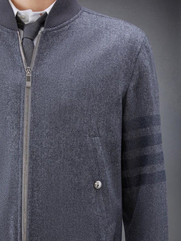 FLANNEL 4-BAR KNIT RIB BLOUSON - image 6