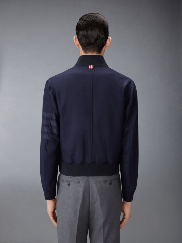 FLANNEL 4-BAR KNIT RIB BLOUSON - image 2