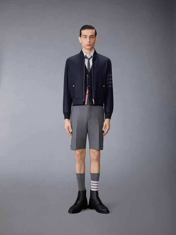 FLANNEL 4-BAR KNIT RIB BLOUSON - image 3