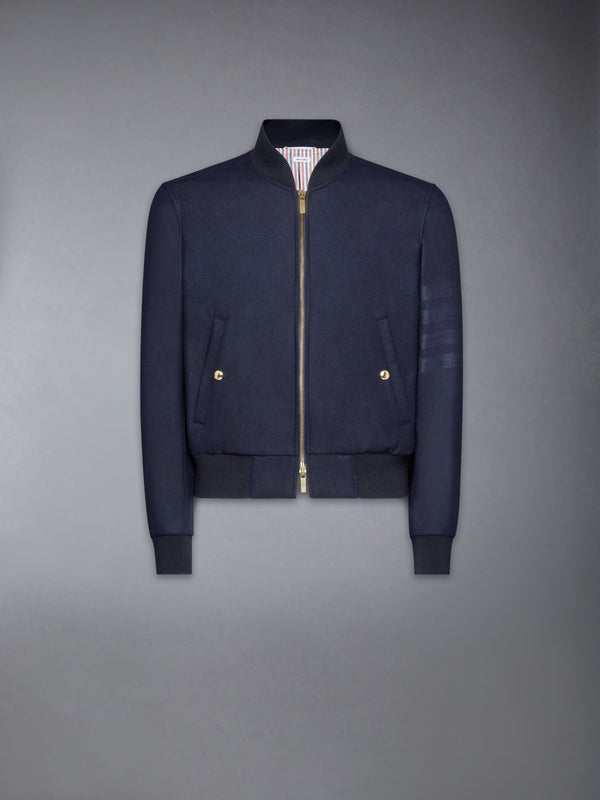 FLANNEL 4-BAR KNIT RIB BLOUSON - image 7