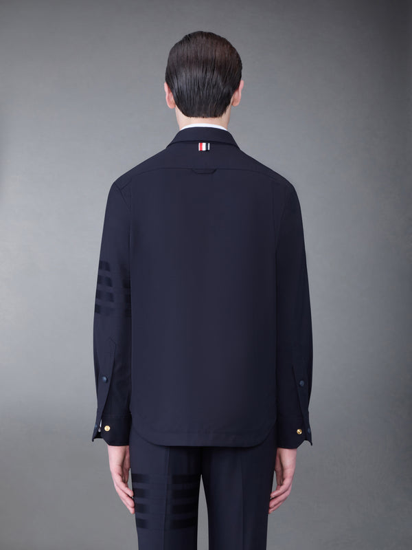 Plain Weave 4-Bar Shirt Jacket - image 2