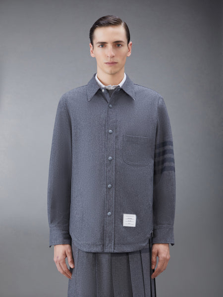 FLANNEL 4-BAR SHIRT JACKET