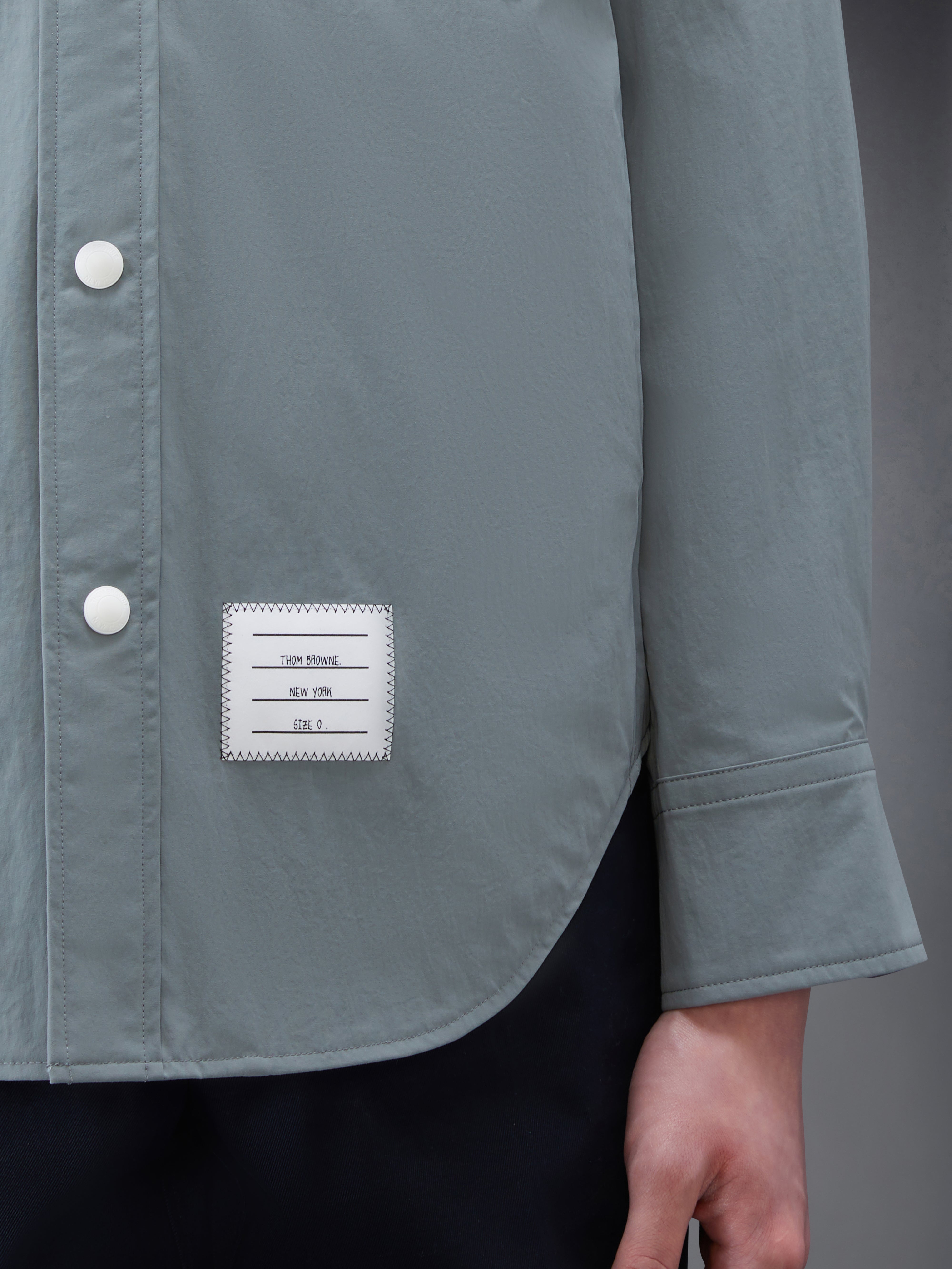 Nylon Armband Shirt Jacket | Thom Browne Nylon Armband Shirt Jacket | Thom Browne