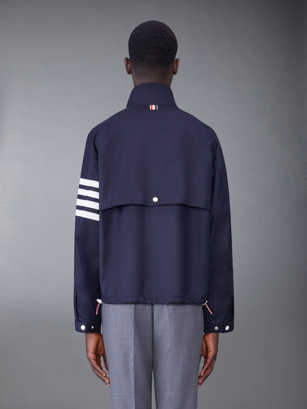 TWILL WOOL DOUBLE-ZIP RAGLAN JACKET - image 2