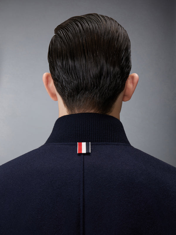 MELTON WOOL 4-BAR OVERSIZED BLOUSON JACKET - image 2