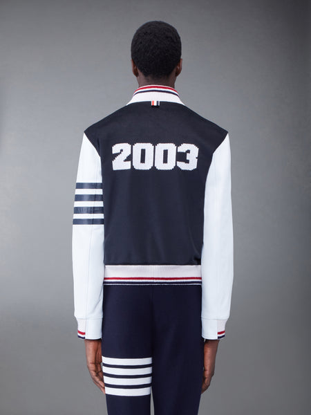 KNIT RIB 2003 4-BAR BLOUSON JACKET