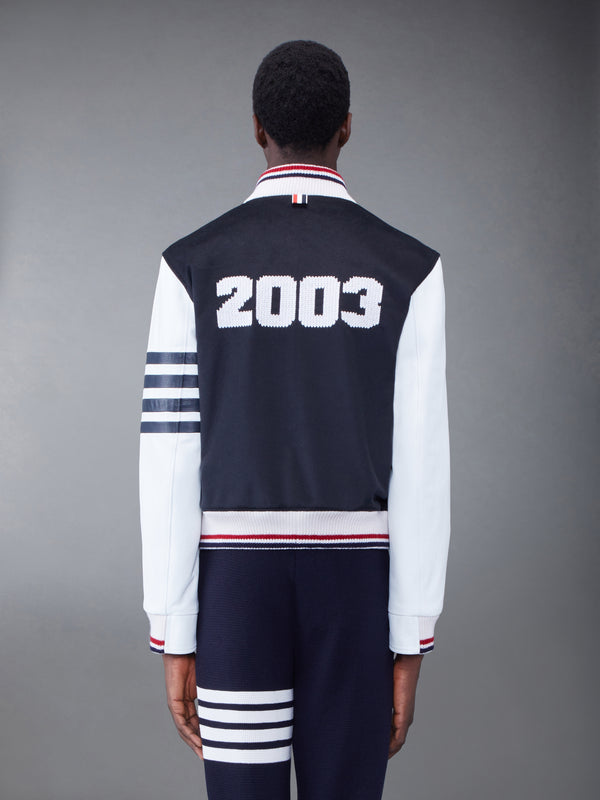 KNIT RIB 2003 4-BAR BLOUSON JACKET - image 2