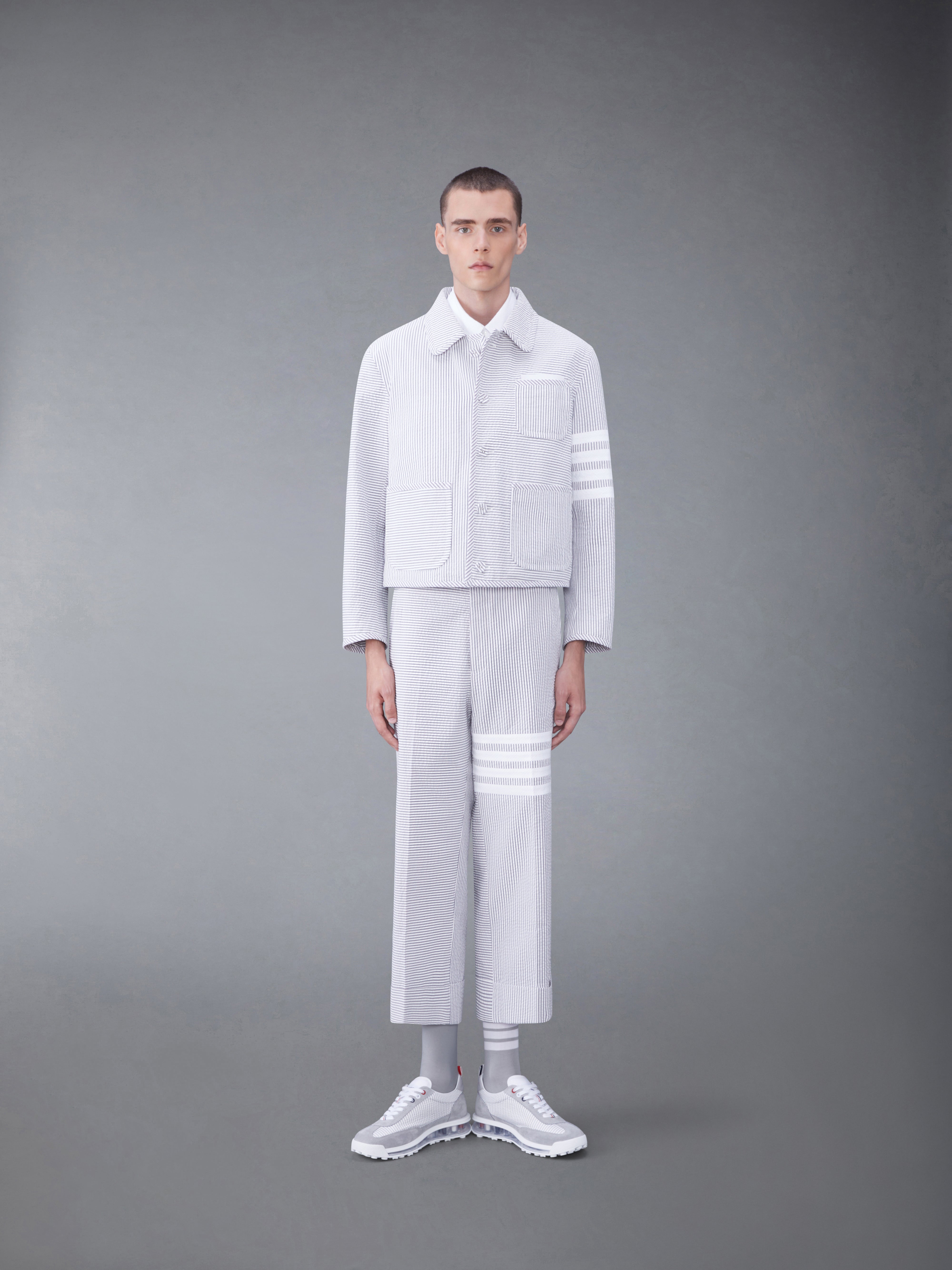 シアサッカー クラシック ショートパンツ | Thom Browne