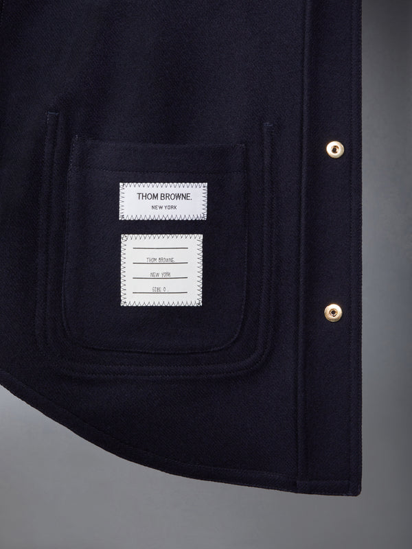 WOOL CASHMERE 4-BAR UTILITY  JACKET - image 5