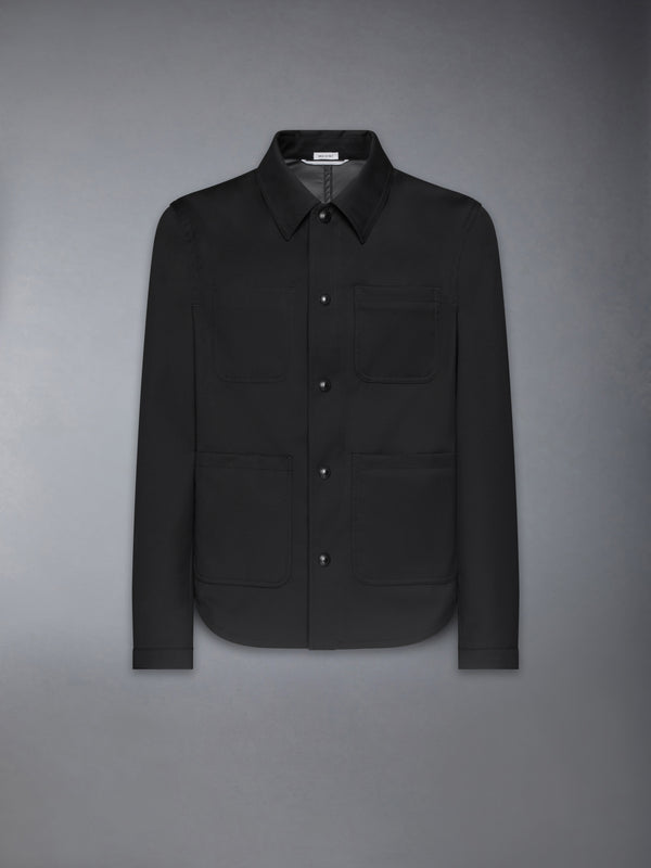 WOOL TWILL UTILITY JACKET - featured image