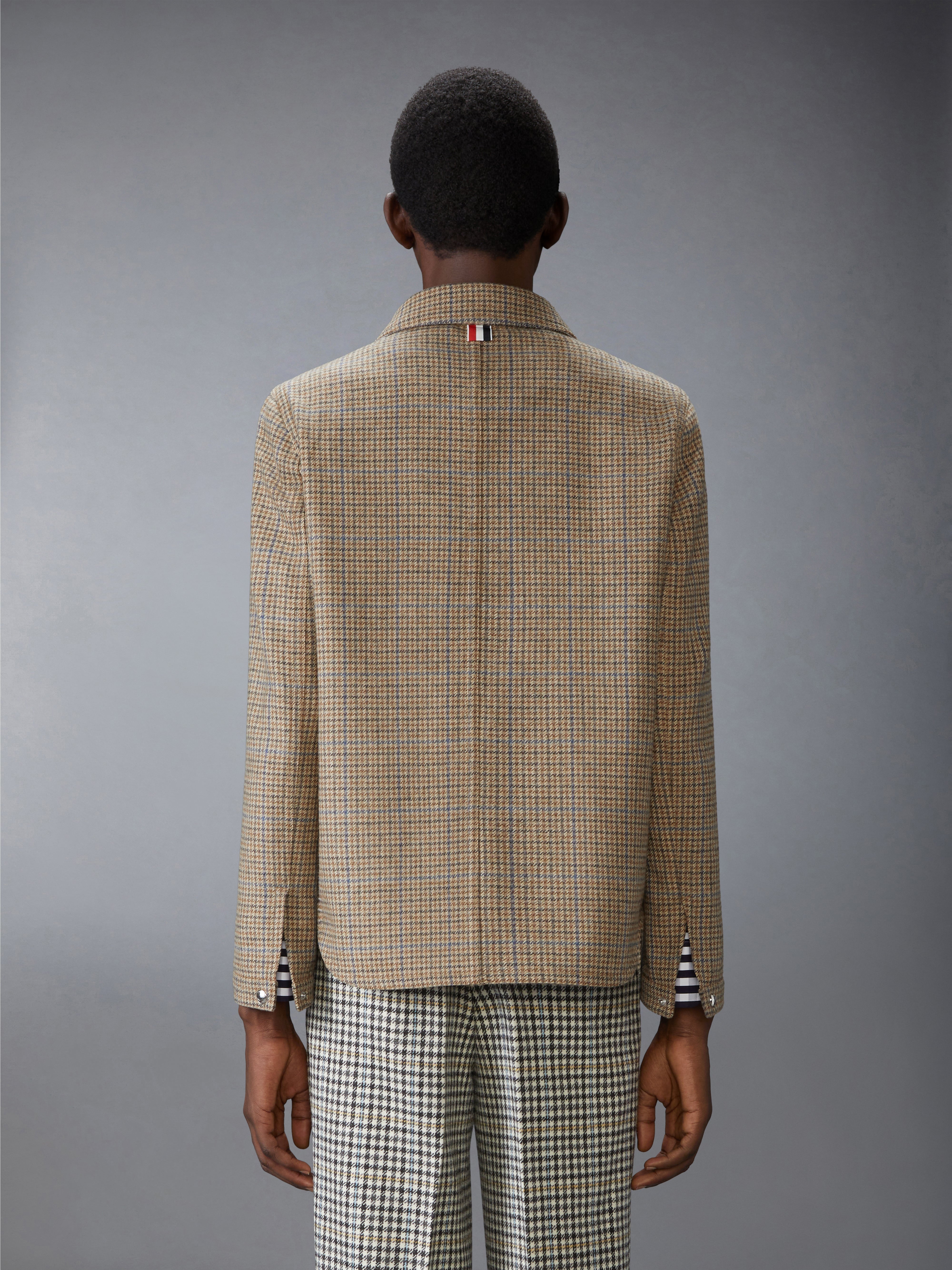 Gunclub Check Cheviot Tweed Utility Jacket | Thom Browne