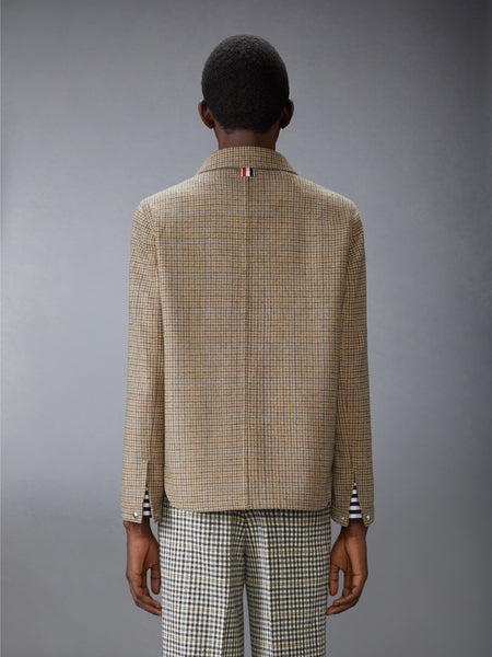 GUNCLUB CHECK CHEVIOT TWEED UTILITY JACKET