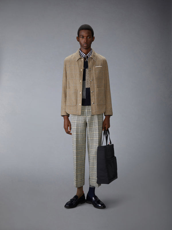GUNCLUB CHECK CHEVIOT TWEED UTILITY JACKET - image 3