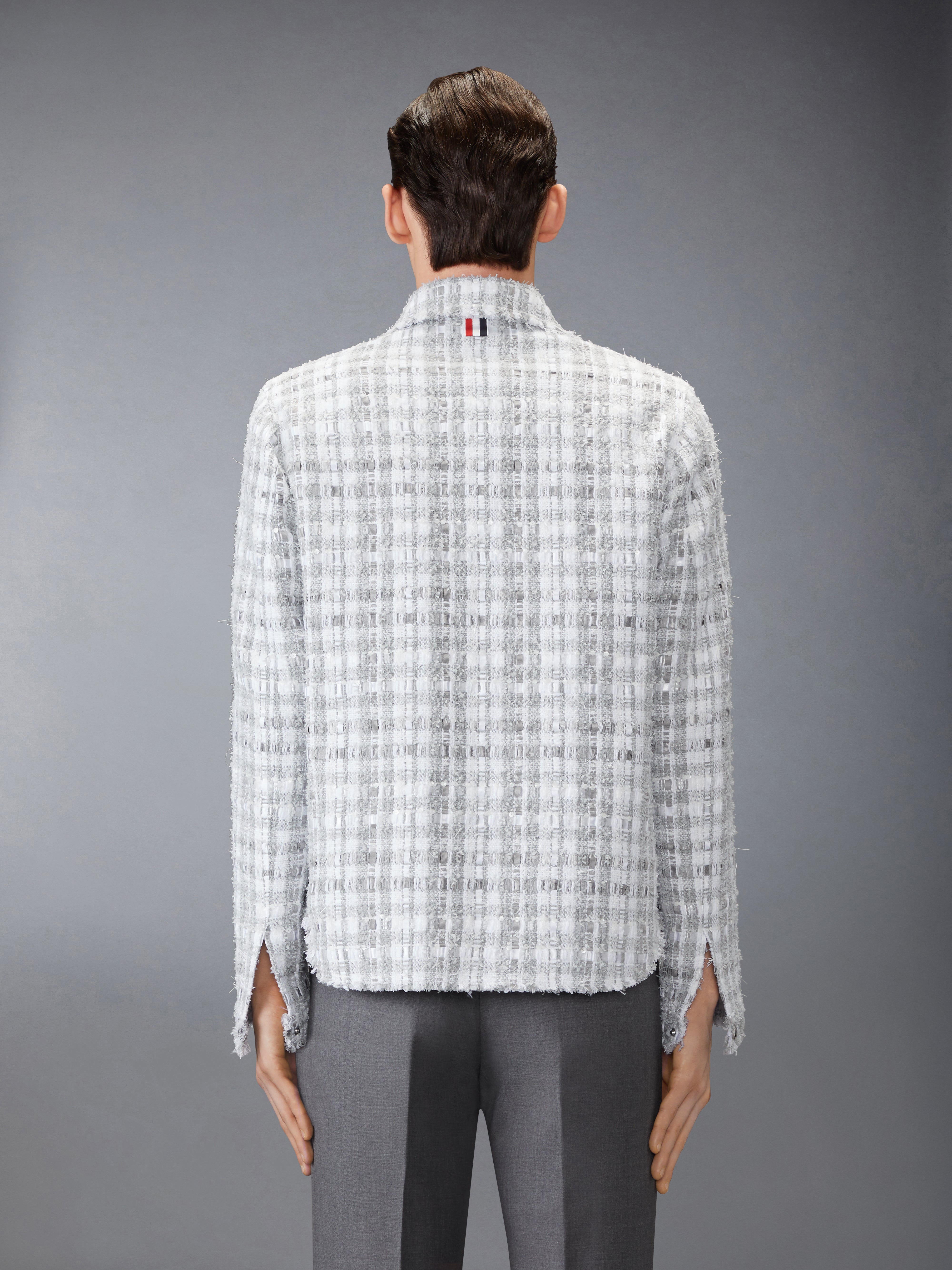 Rwb Embroidery Short Sleeve Shirt | Thom Browne