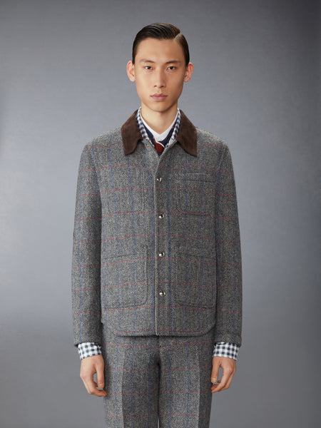 HUNTING TWEED UTILITY JACKET