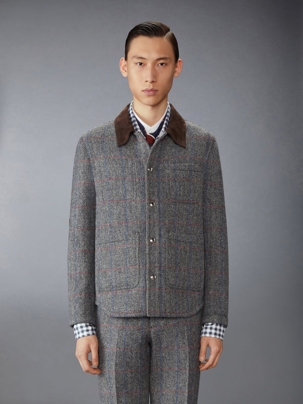 HUNTING TWEED UTILITY JACKET - image 1
