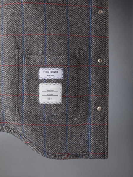 HUNTING TWEED UTILITY JACKET