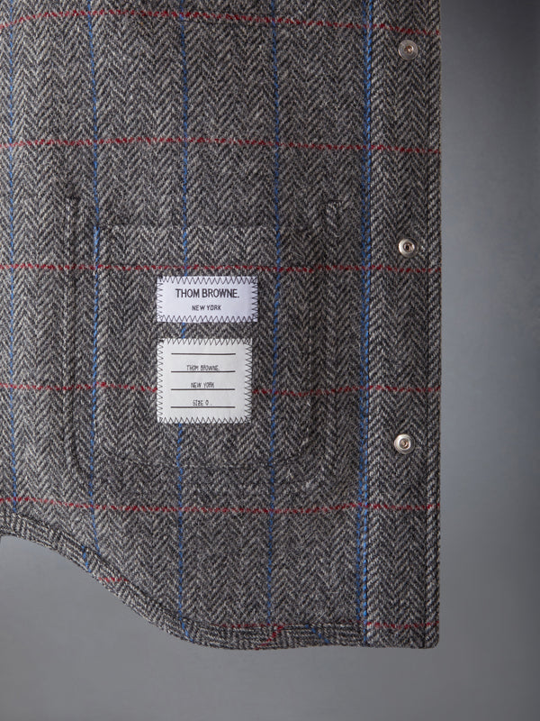 HUNTING TWEED UTILITY JACKET - image 4