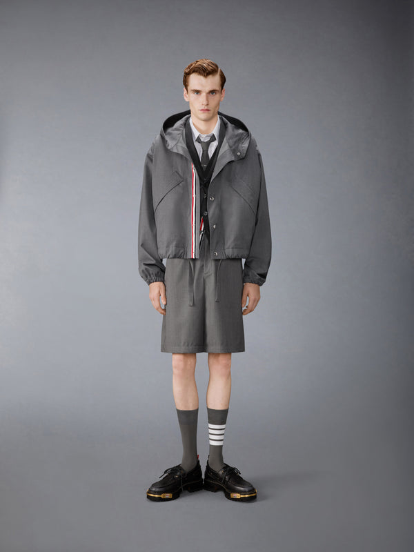 TECH WOOL TWILL 2-LAYER CROPPED PARKA - image 3
