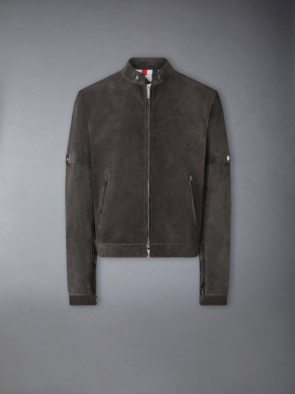 LEATHER RACER JACKET - featured image