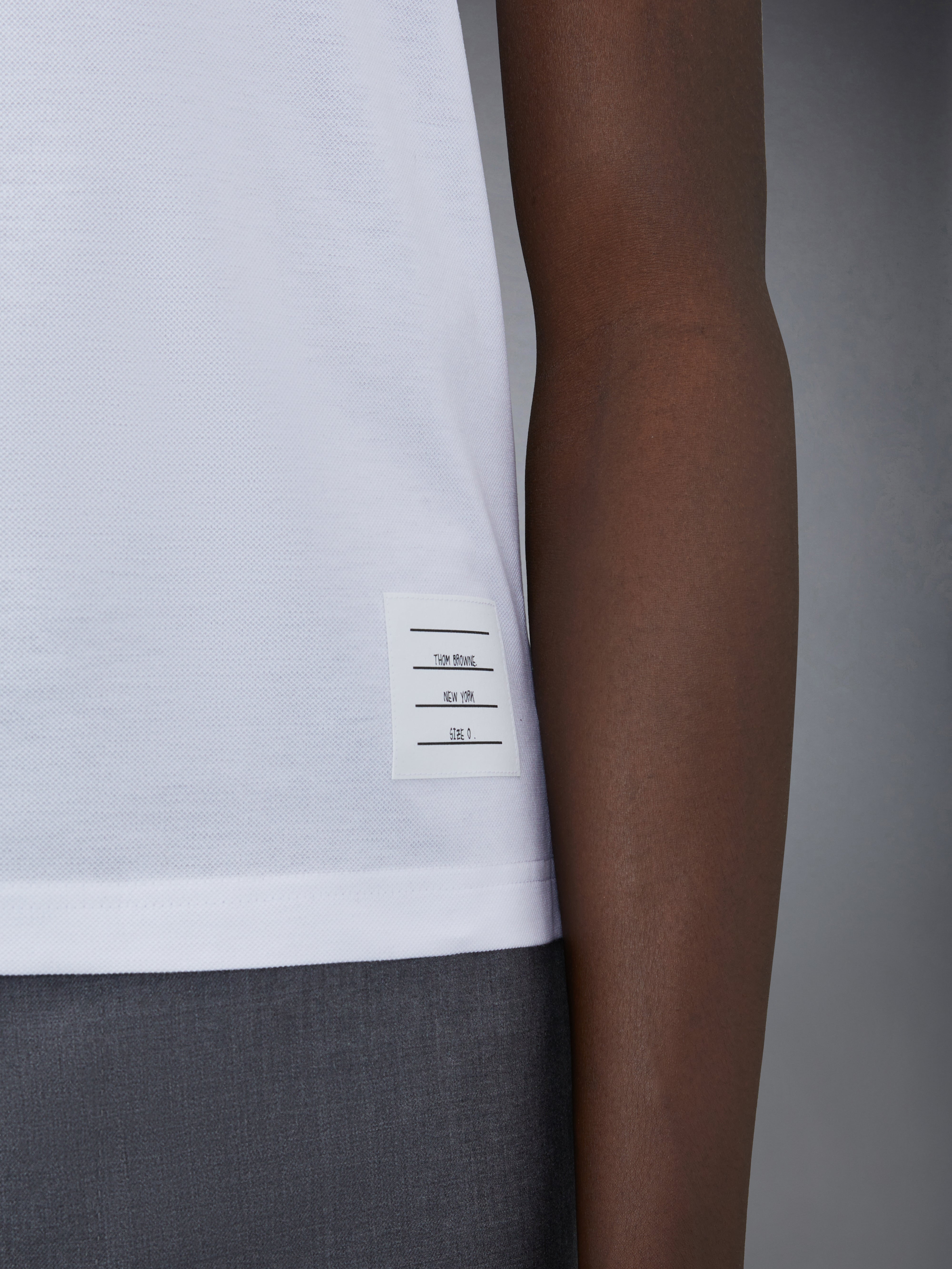 Pique Pocket Polo | Thom Browne