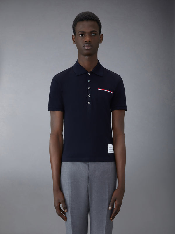 PIQUE POCKET POLO - featured image