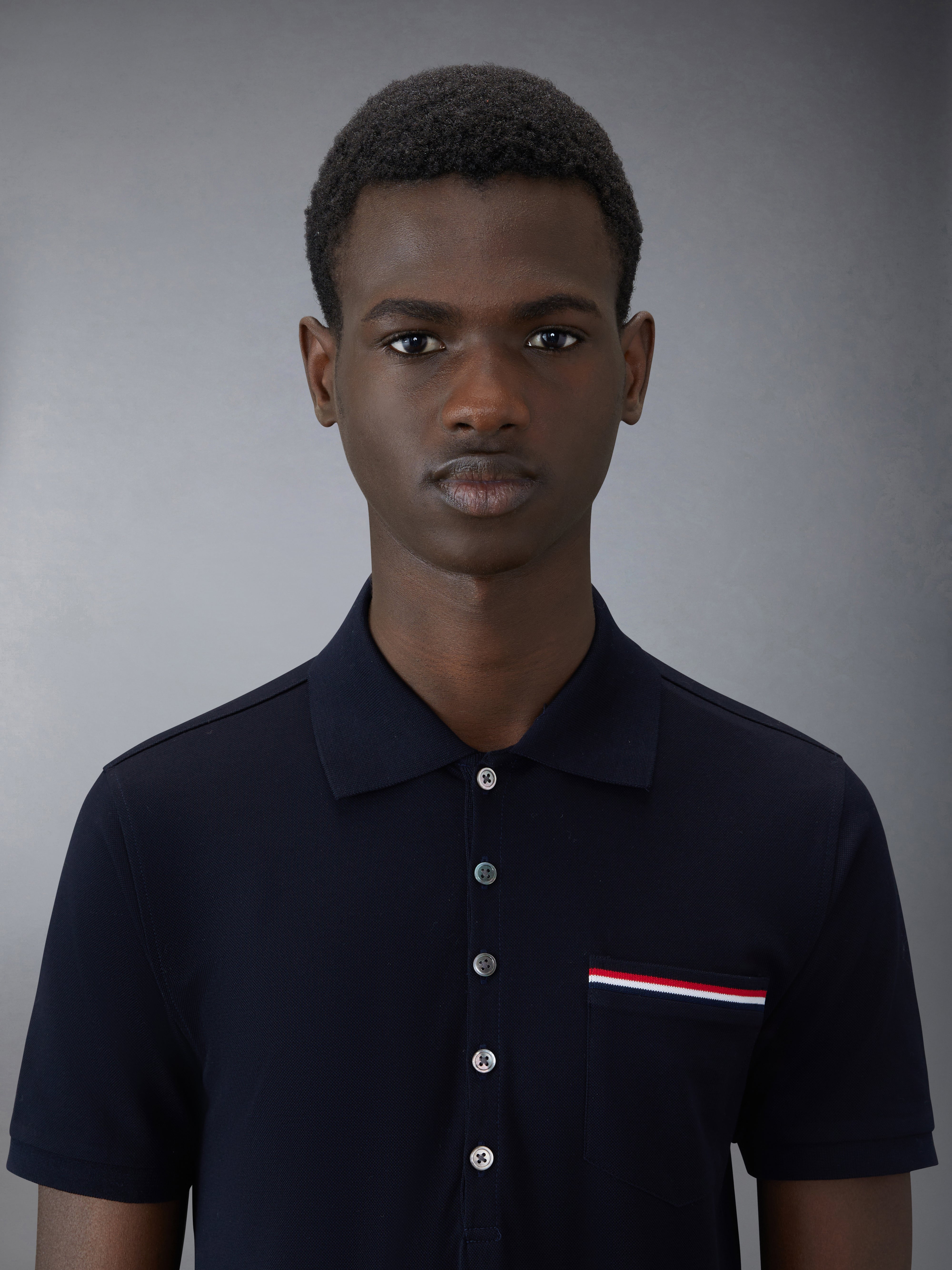 Pique Pocket Polo | Thom Browne