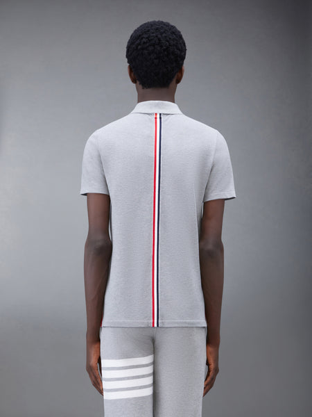CLASSIC PIQUE STRIPE RELAXED POLO