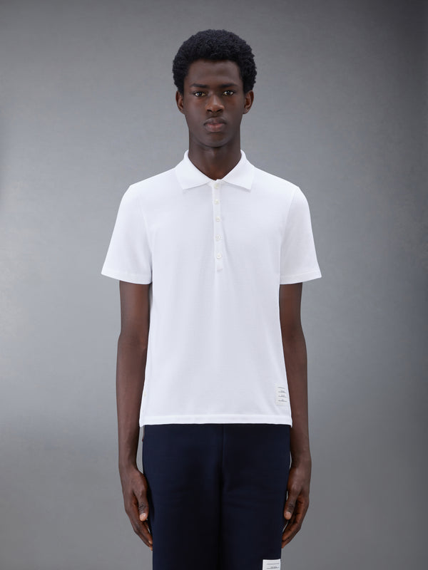 CLASSIC PIQUE STRIPE RELAXED POLO