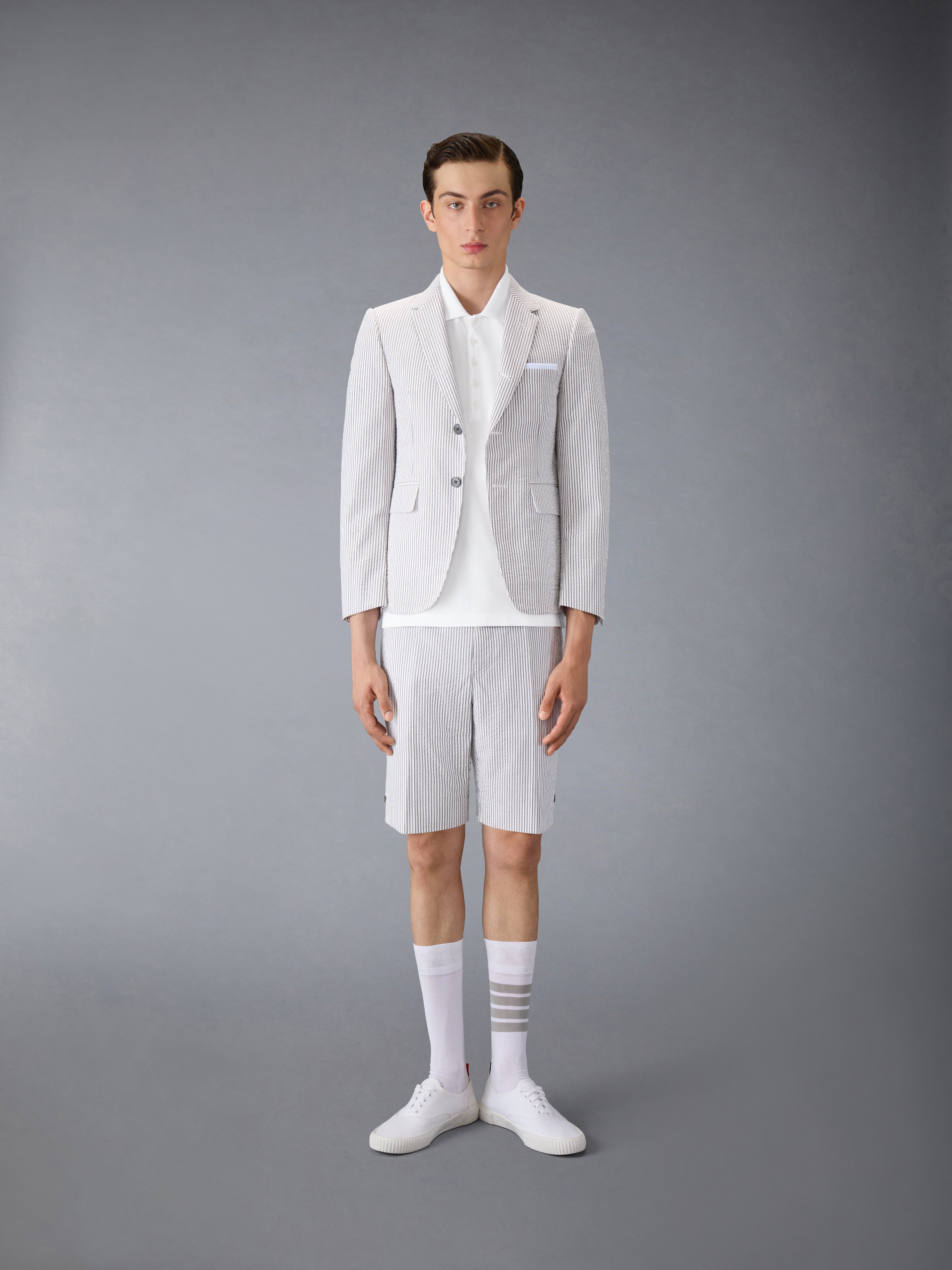 クラシック ピケ 4-BAR ポロシャツ | Thom Browne