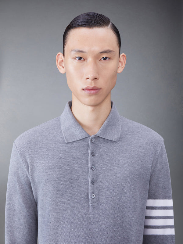 Classic Pique 2003 4-Bar Long Sleeve Polo - image 4