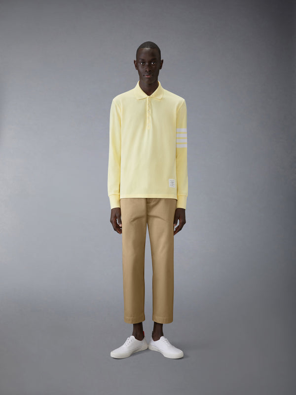 COTTON PIQUE 4-BAR POLO