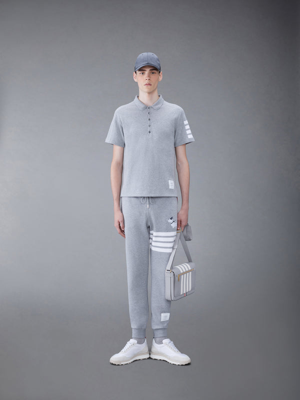 COTTON 4-BAR SHORT SLEEVE POLO - image 3
