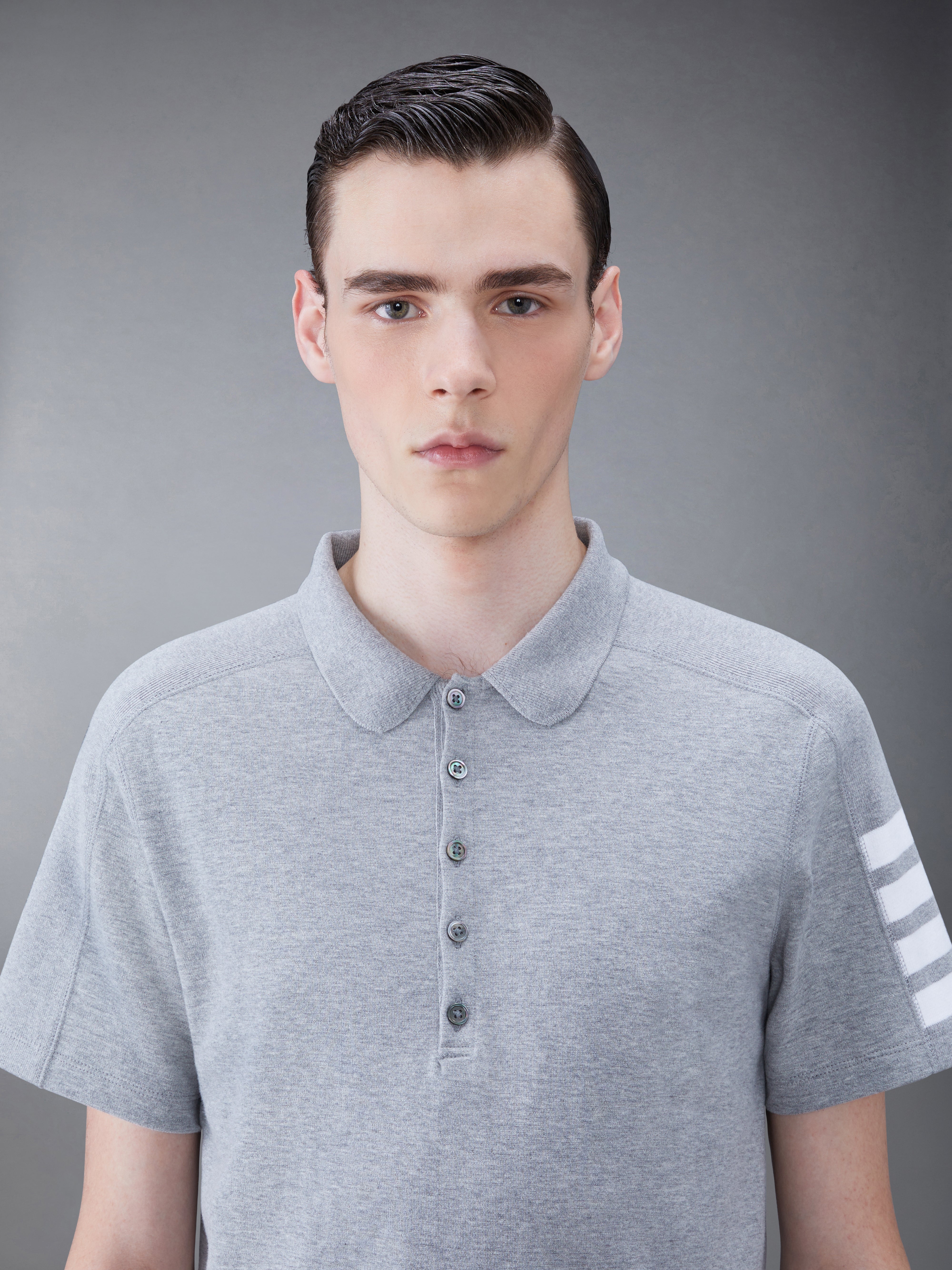THOM BROWNE 4-BAR ポロシャツ サイズ3 Thom Browne - Classic 4-bar Polo Shirt | HBX - Globally