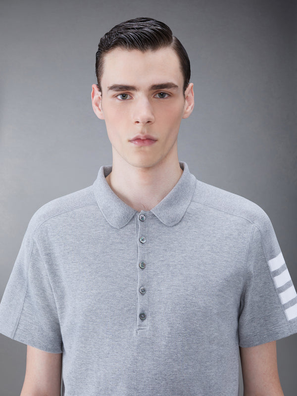 COTTON 4-BAR SHORT SLEEVE POLO - image 4