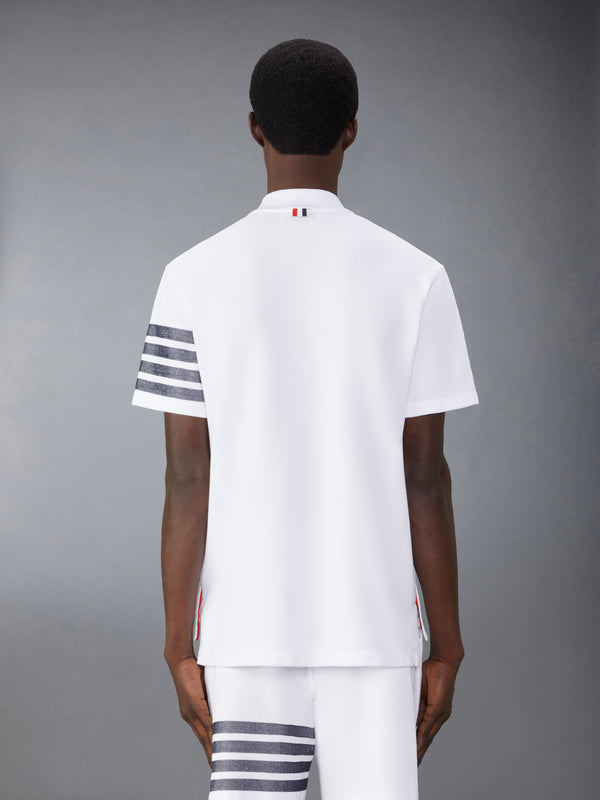 COTTON PIQUE 4-BAR POLO - image 2