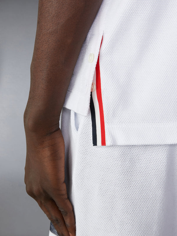 COTTON PIQUE 4-BAR POLO - image 7