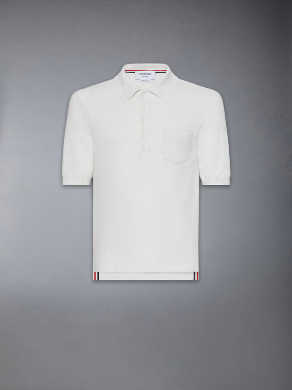 SILK PIQUE POCKET POLO - featured image