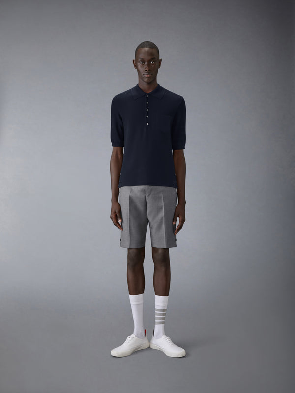 SILK PIQUE POCKET POLO - image 3