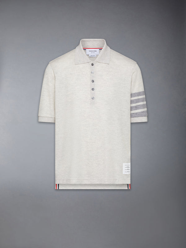 WOOL JERSEY 4-BAR POLO - featured image