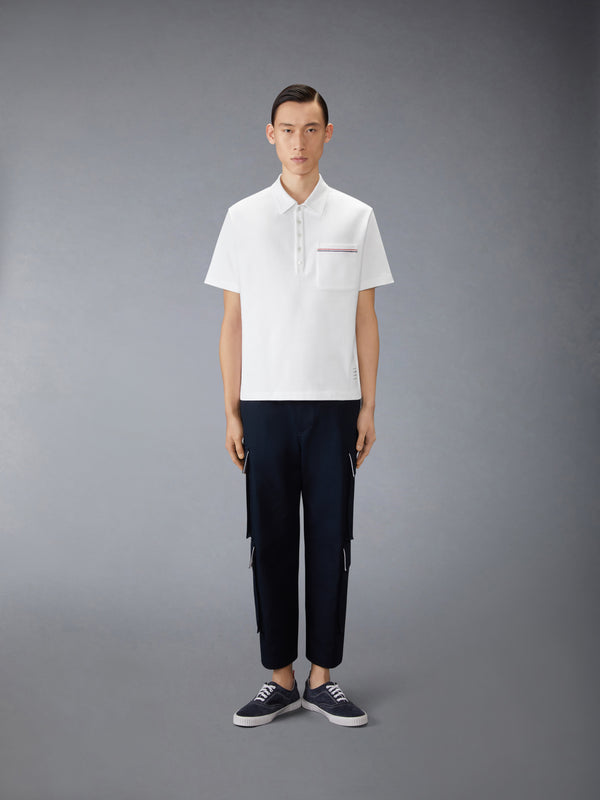 JERSEY RWB STRIPE OVERSIZED POLO - image 3