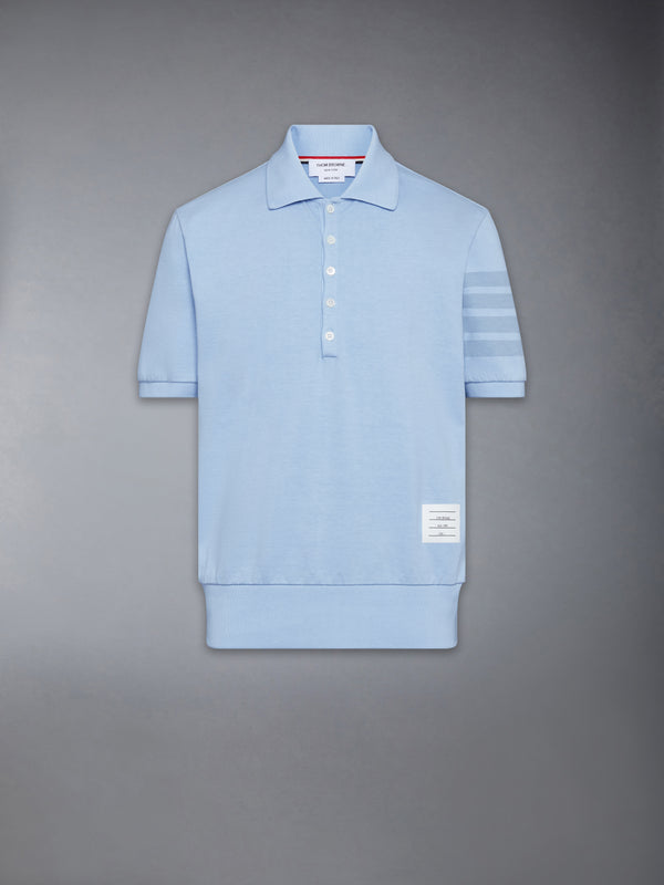 GARMENT OVERDYED JERSEY 4-BAR POLO - featured image