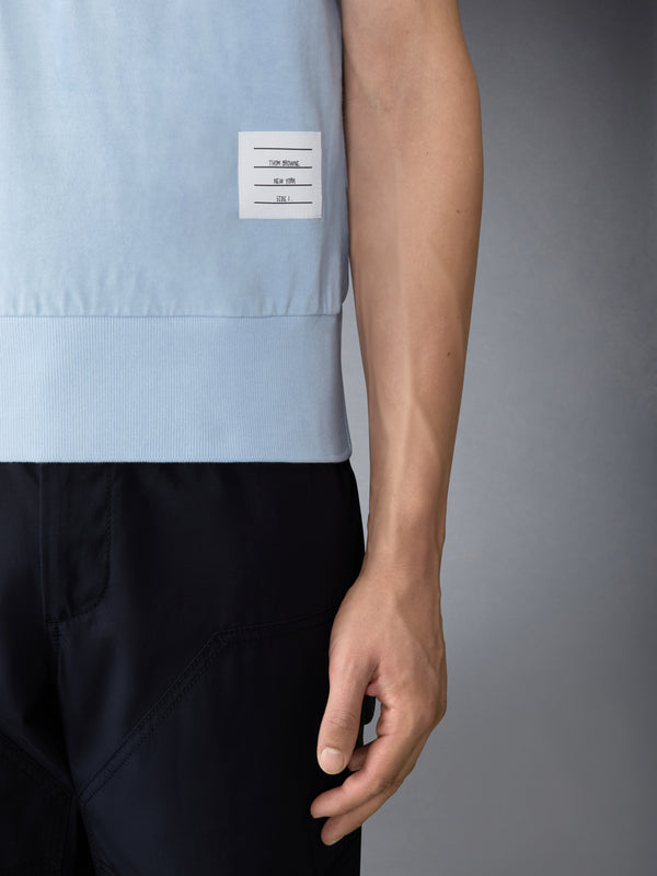 GARMENT OVERDYED JERSEY 4-BAR POLO - image 4